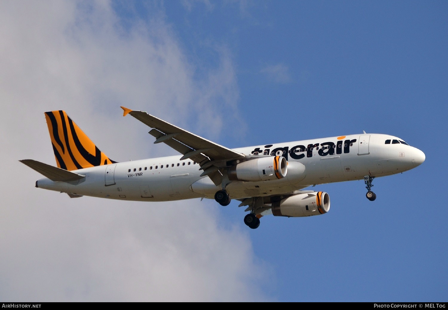 Aircraft Photo of VH-VNK | Airbus A320-232 | Tigerair | AirHistory.net #521925