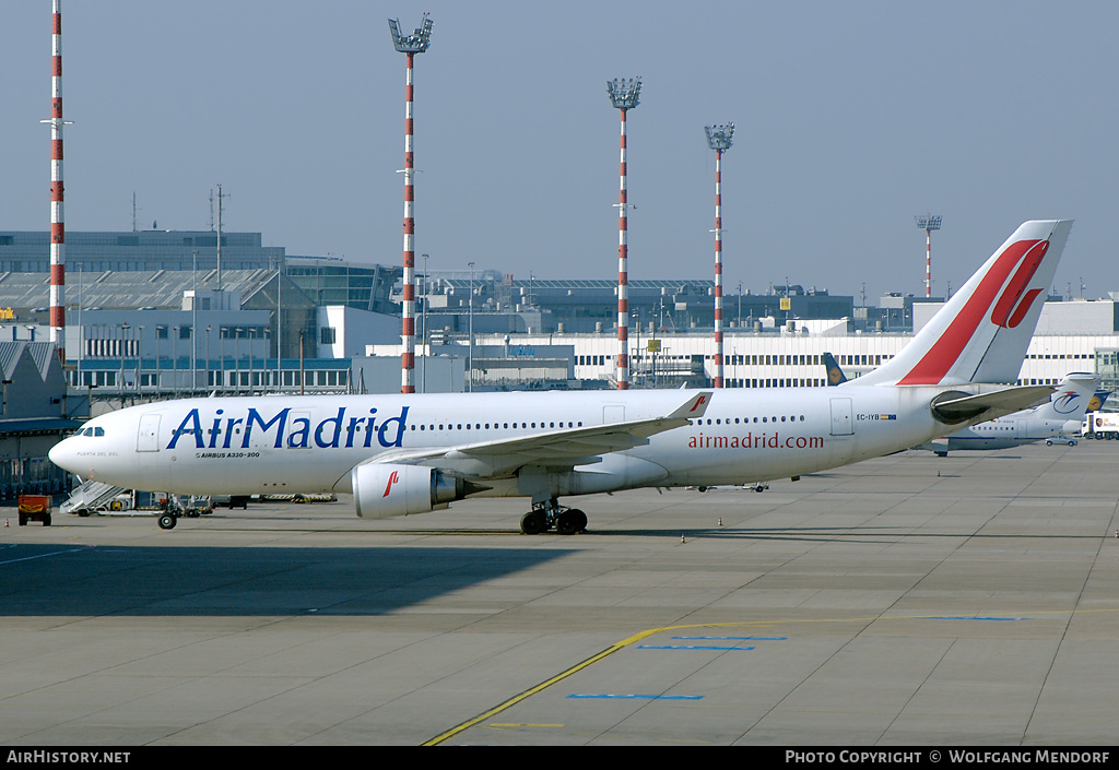 Aircraft Photo of EC-IYB | Airbus A330-202 | Air Madrid | AirHistory.net #521927