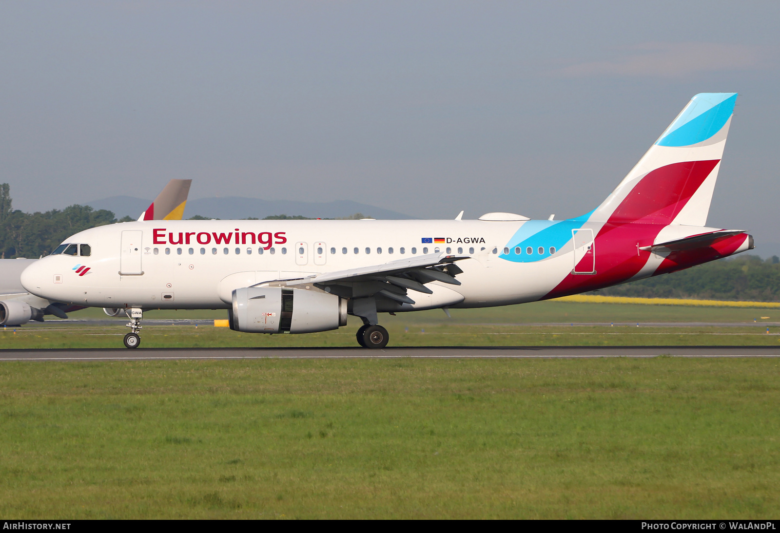 Aircraft Photo of D-AGWA | Airbus A319-132 | Eurowings | AirHistory.net #521930