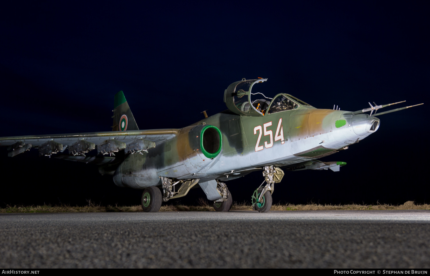 Aircraft Photo of 254 | Sukhoi Su-25K | Bulgaria - Air Force | AirHistory.net #521968