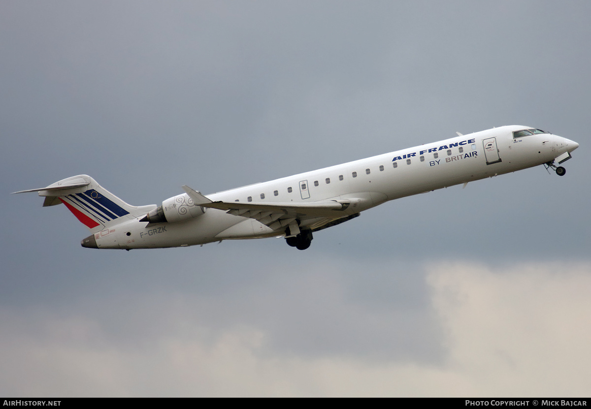 Aircraft Photo of F-GRZK | Bombardier CRJ-702 (CL-600-2C10) | Air France | AirHistory.net #521981
