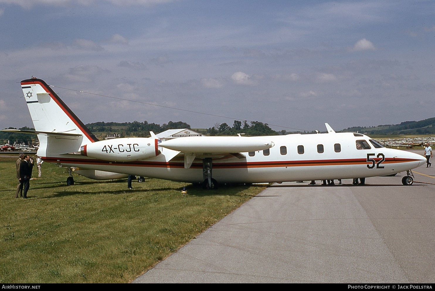 Aircraft Photo of 4X-CJC | Israel Aircraft Industries IAI-1123 Westwind | AirHistory.net #521984