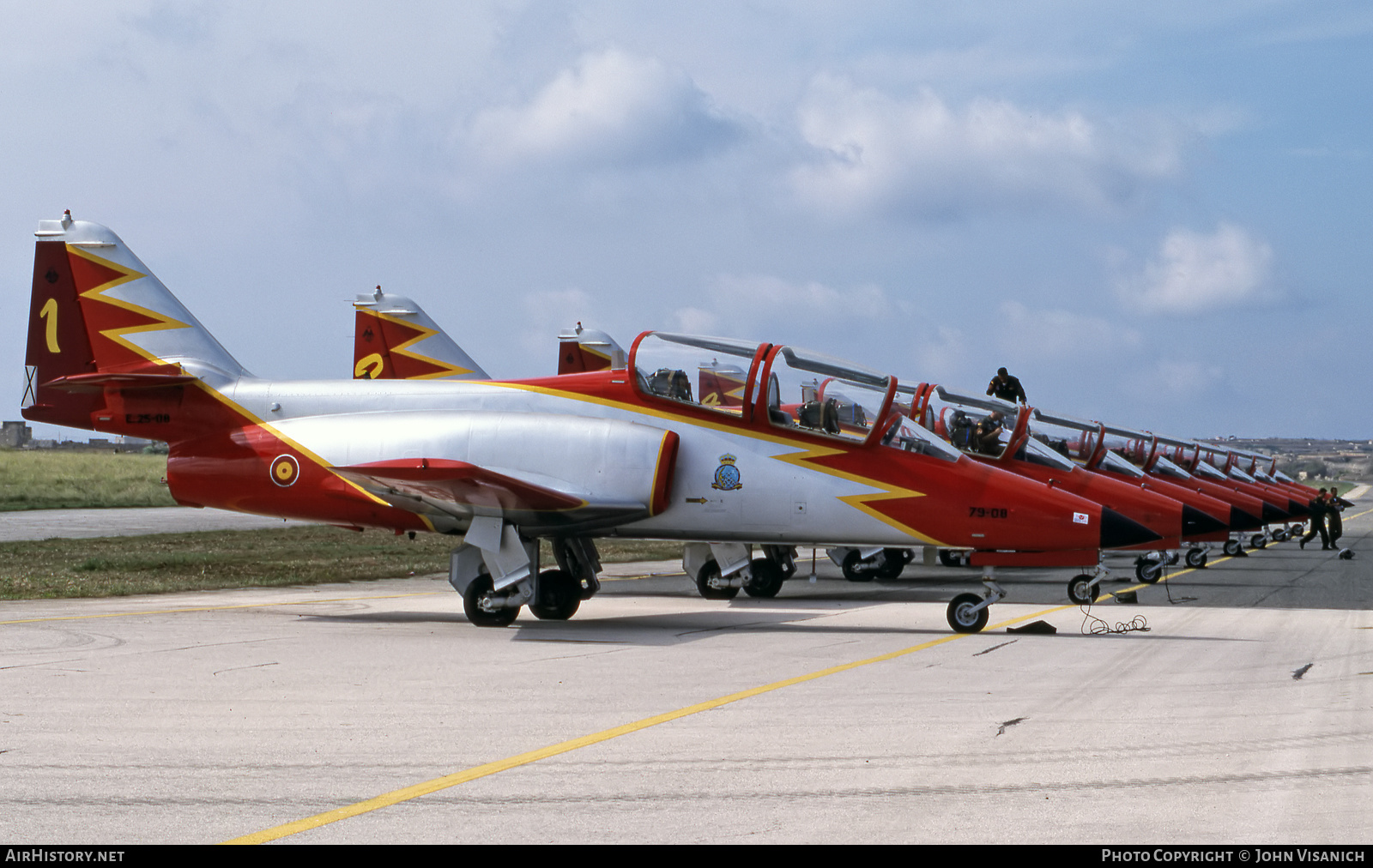 Aircraft Photo of E.25-08 | CASA C101EB Aviojet | Spain - Air Force | AirHistory.net #521989