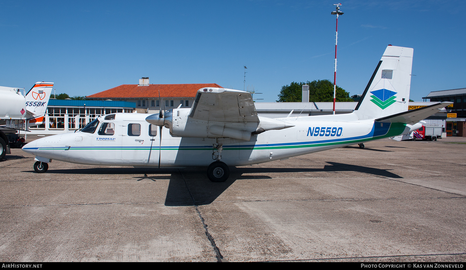 Aircraft Photo of N95590 | Rockwell 690B Turbo Commander | Finnmap | AirHistory.net #522000