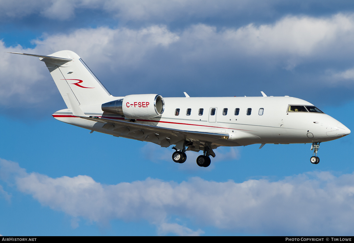 Aircraft Photo of C-FSEP | Bombardier Challenger 605 (CL-600-2B16) | AirHistory.net #522004