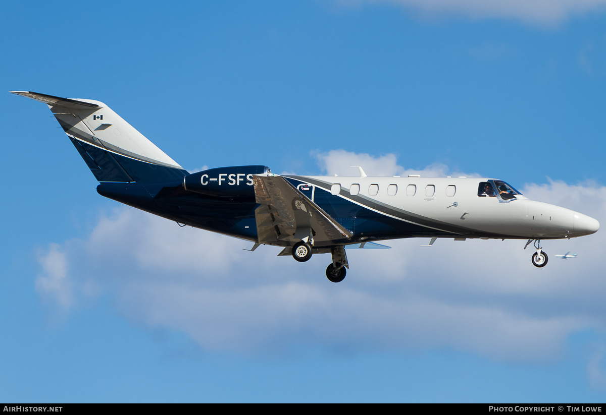 Aircraft Photo of C-FSFS | Cessna 525B CitationJet CJ3+ | AirHistory.net #522008