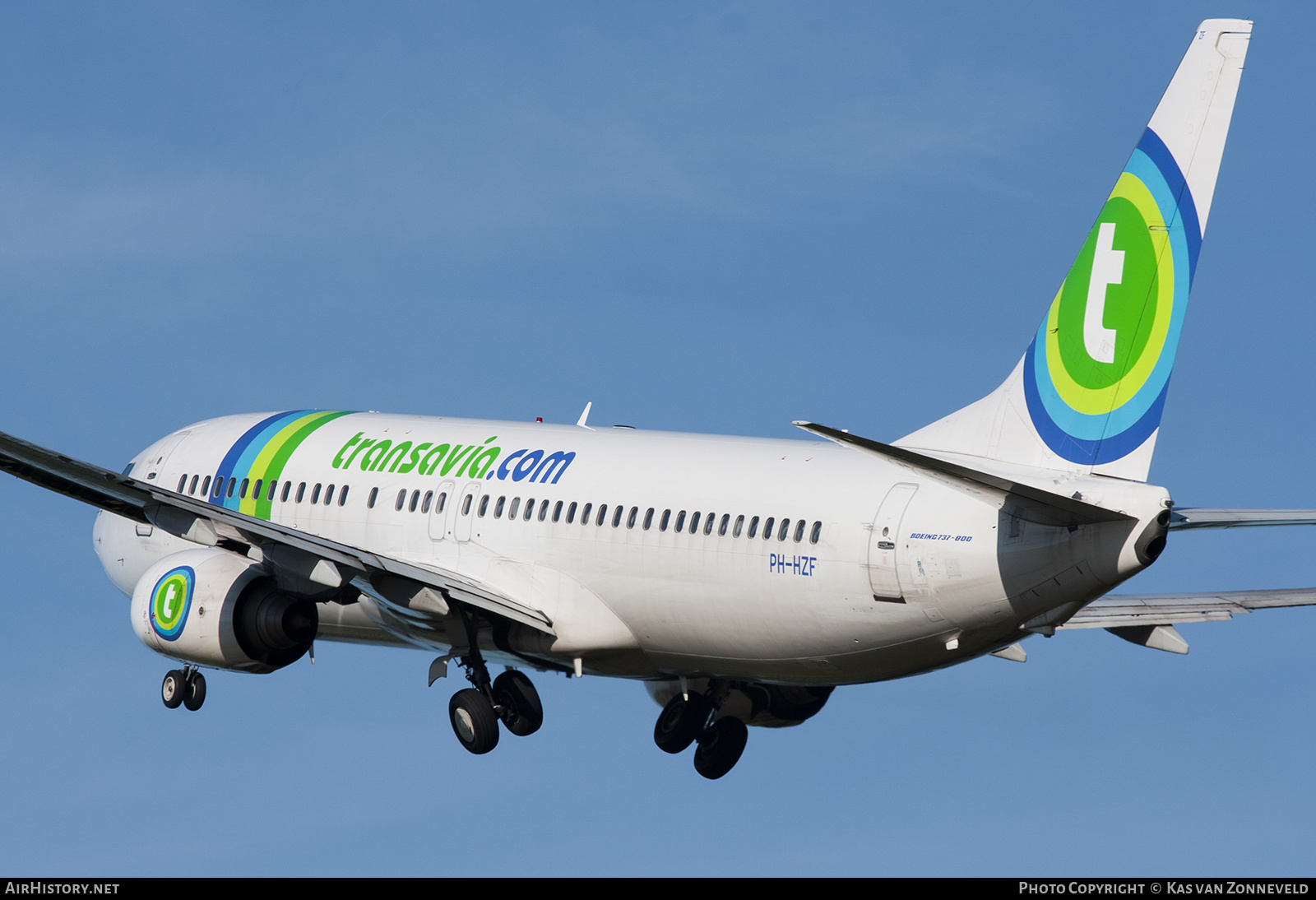 Aircraft Photo of PH-HZF | Boeing 737-8K2 | Transavia | AirHistory.net #522013