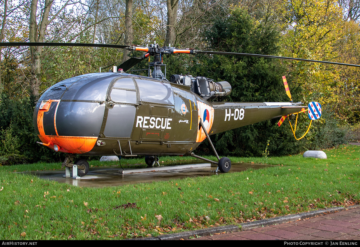 Aircraft Photo of H-08 | Sud SE-3160 Alouette III | Netherlands - Air Force | AirHistory.net #522020