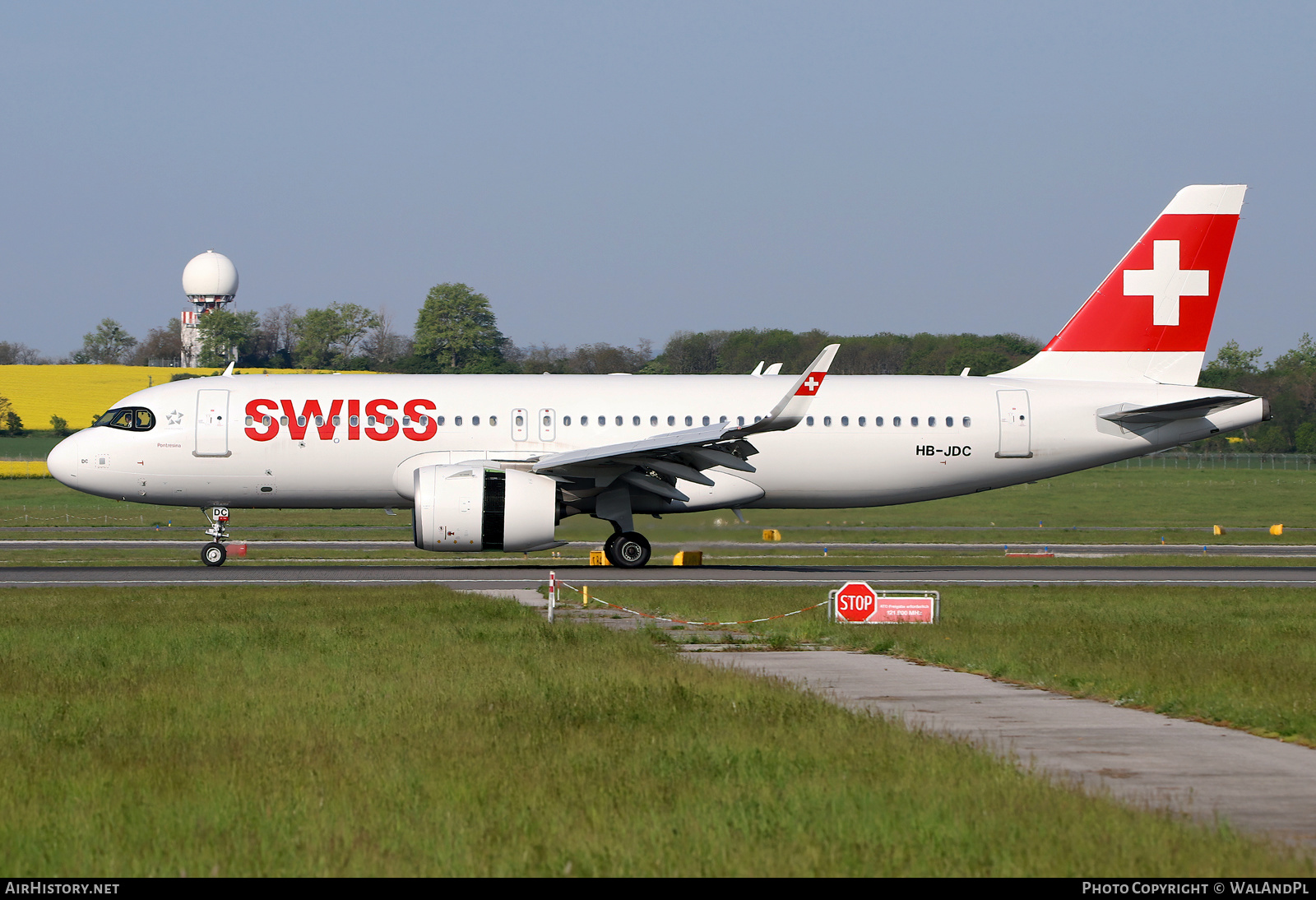 Aircraft Photo of HB-JDC | Airbus A320-271N | Swiss International Air Lines | AirHistory.net #522026