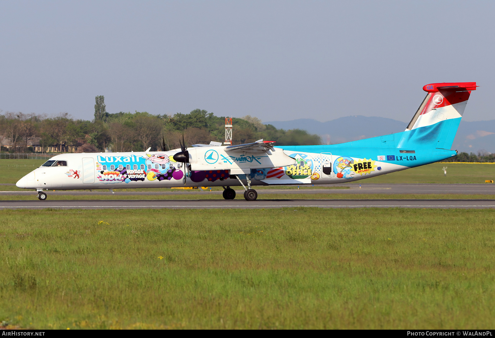 Aircraft Photo of LX-LQA | Bombardier DHC-8-402 Dash 8 | Luxair | AirHistory.net #522032