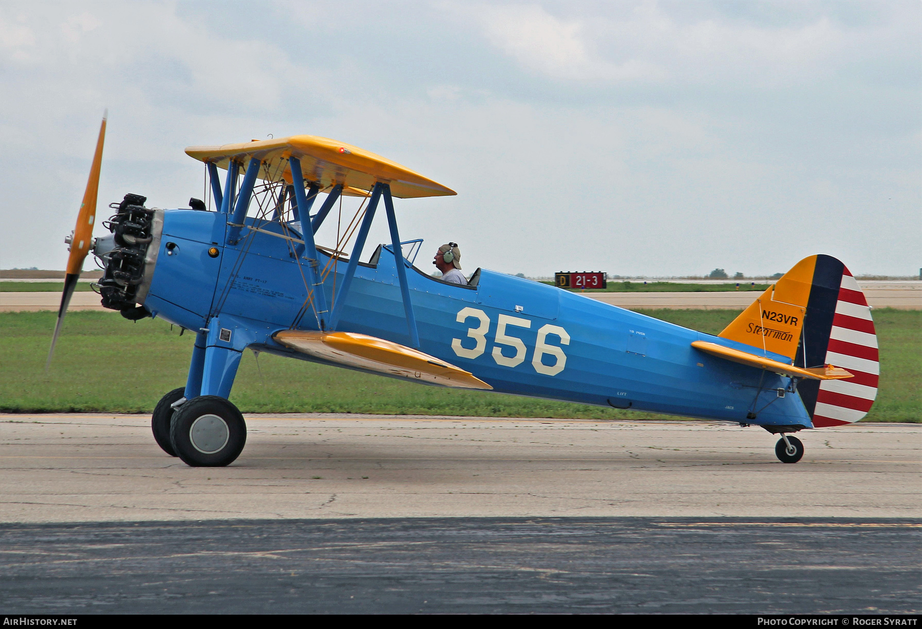 Aircraft Photo of N23VR | Stearman PT-17 Kaydet (A75N1) | USA - Air Force | AirHistory.net #522036