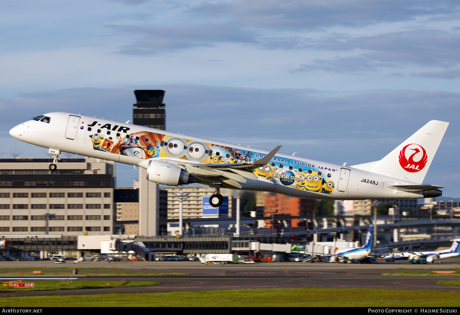Aircraft Photo of JA248J | Embraer 190STD (ERJ-190-100STD) | J-Air | AirHistory.net #522037
