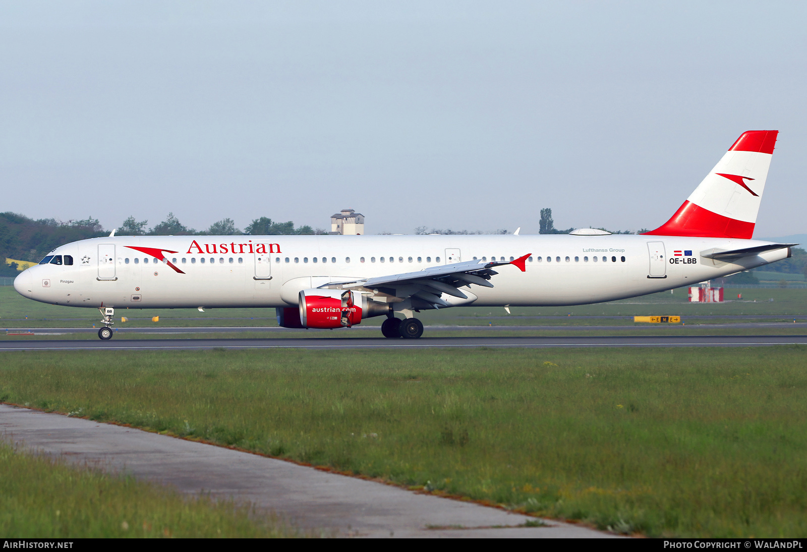 Aircraft Photo of OE-LBB | Airbus A321-111 | Austrian Airlines | AirHistory.net #522045