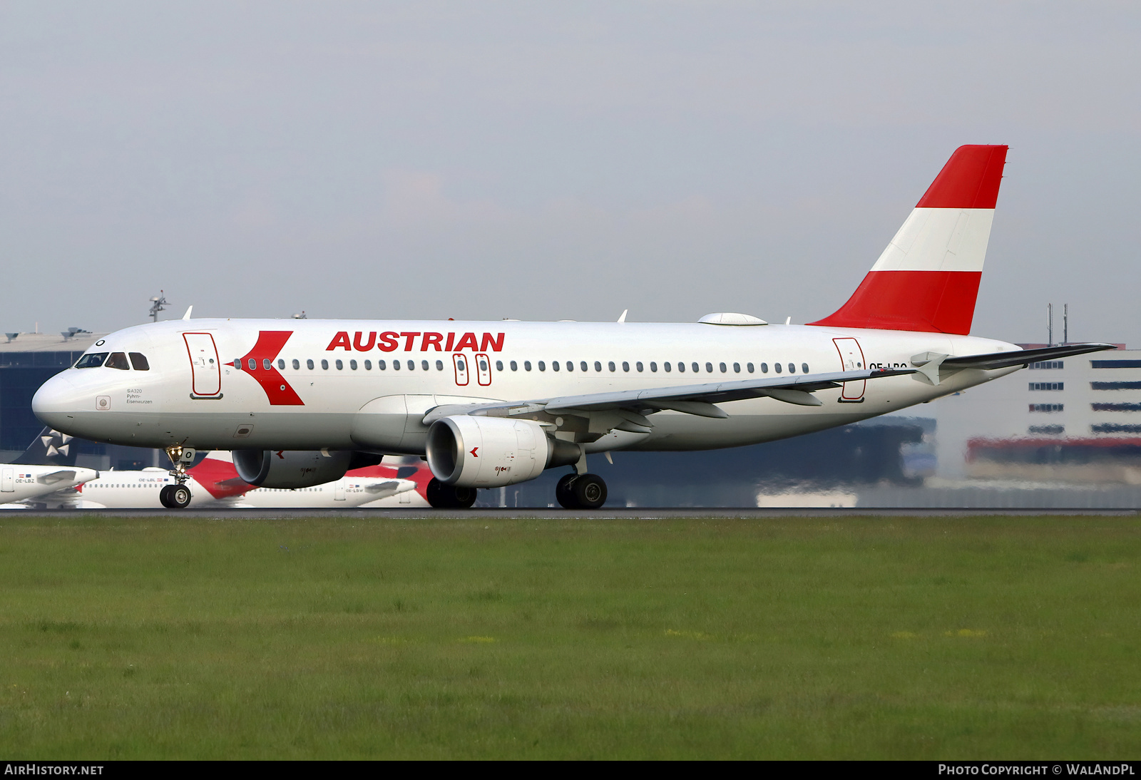 Aircraft Photo of OE-LBO | Airbus A320-214 | Austrian Airlines | AirHistory.net #522051