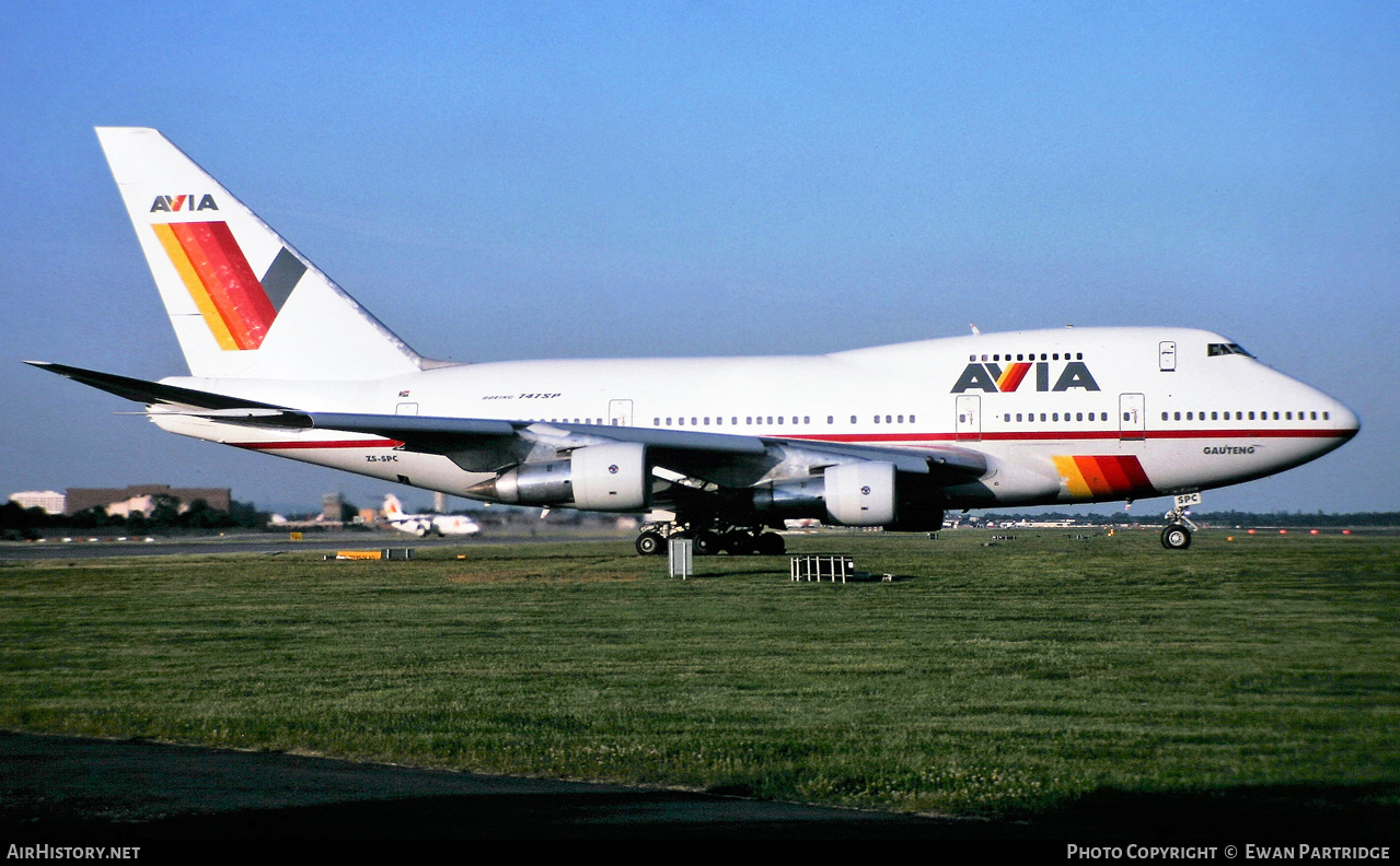 Aircraft Photo of ZS-SPC | Boeing 747SP-44 | Avia Air | AirHistory.net #522065