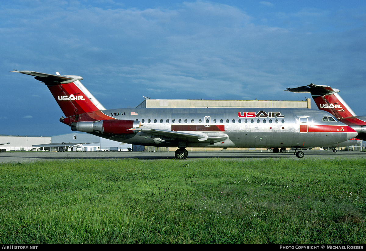 Aircraft Photo of N1134J | BAC 111-203AE One-Eleven | USAir | AirHistory.net #522084