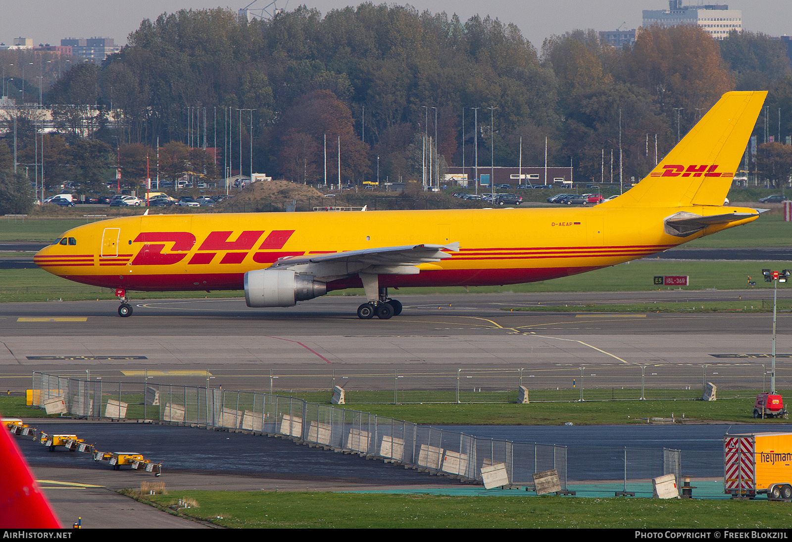 Aircraft Photo of D-AEAP | Airbus A300B4-622R(F) | DHL International | AirHistory.net #522090