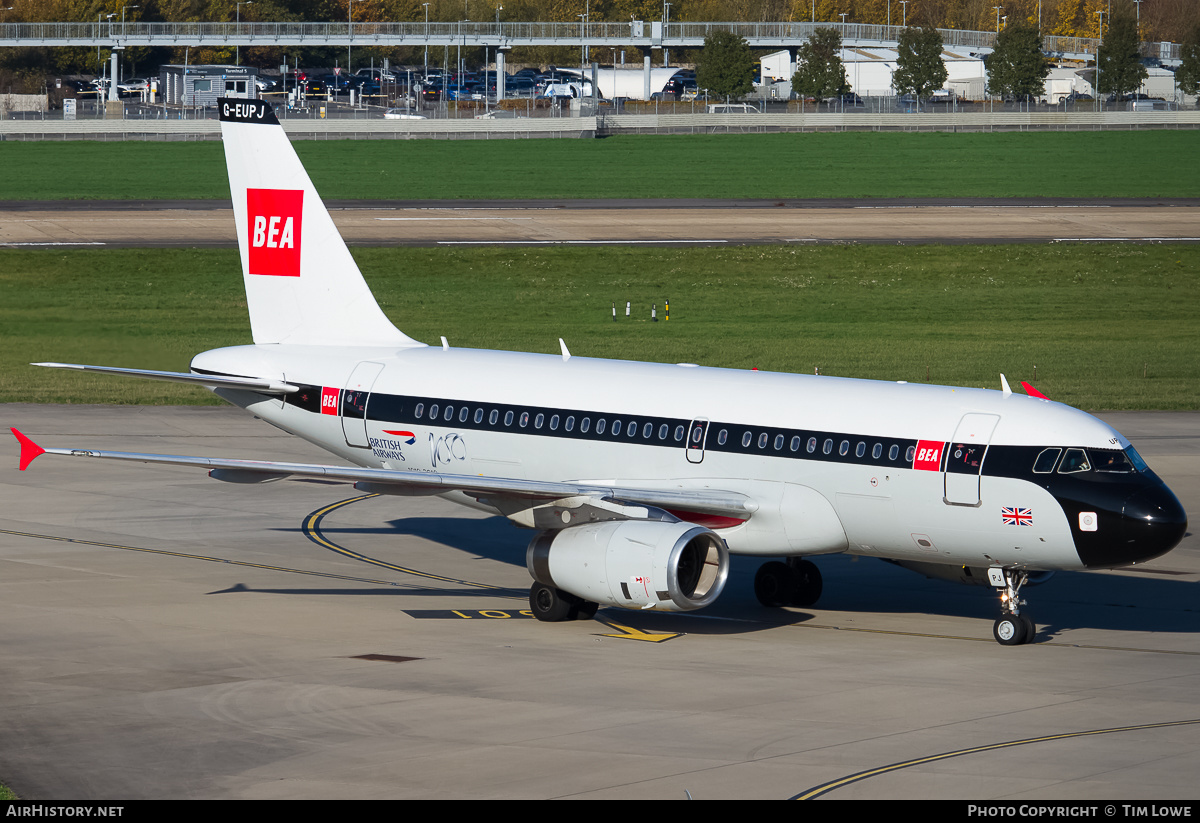 Aircraft Photo of G-EUPJ | Airbus A319-131 | British Airways | BEA - British European Airways | AirHistory.net #522091