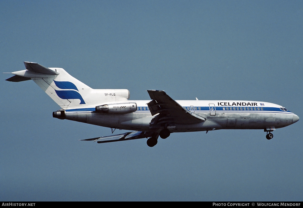 Aircraft Photo of TF-FLG | Boeing 727-185C | Icelandair | AirHistory.net #522104