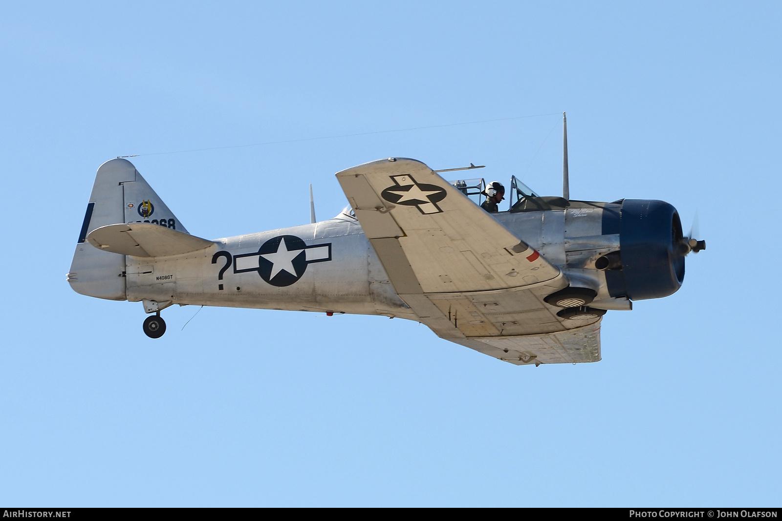 Aircraft Photo of N4086T | North American AT-6D Texan | USA - Air Force | AirHistory.net #522106