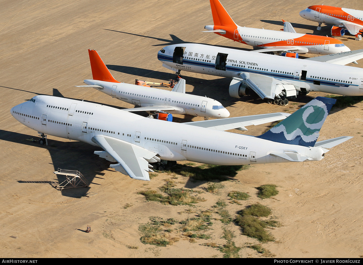 Aircraft Photo of F-GSKY | Boeing 747-312 | Corsair | AirHistory.net #522112
