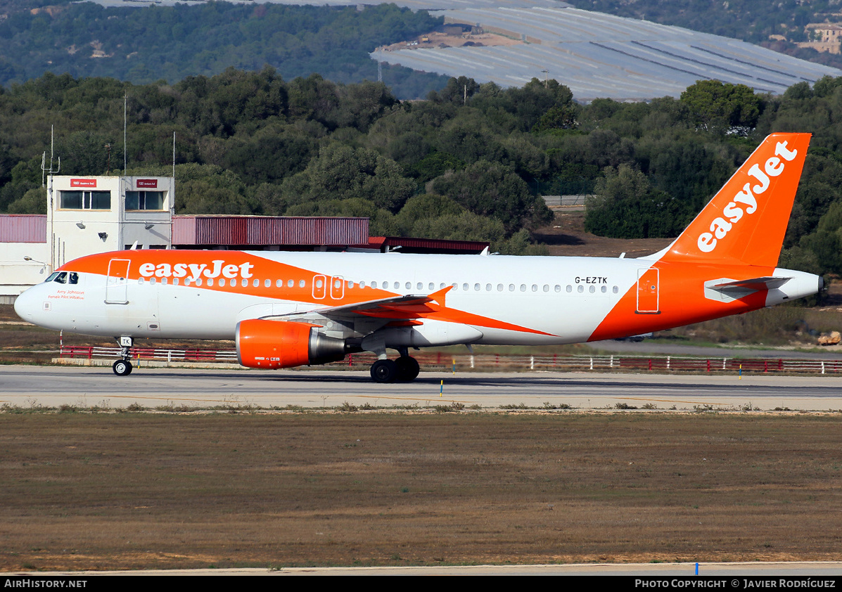 Aircraft Photo of G-EZTK | Airbus A320-214 | EasyJet | AirHistory.net #522123