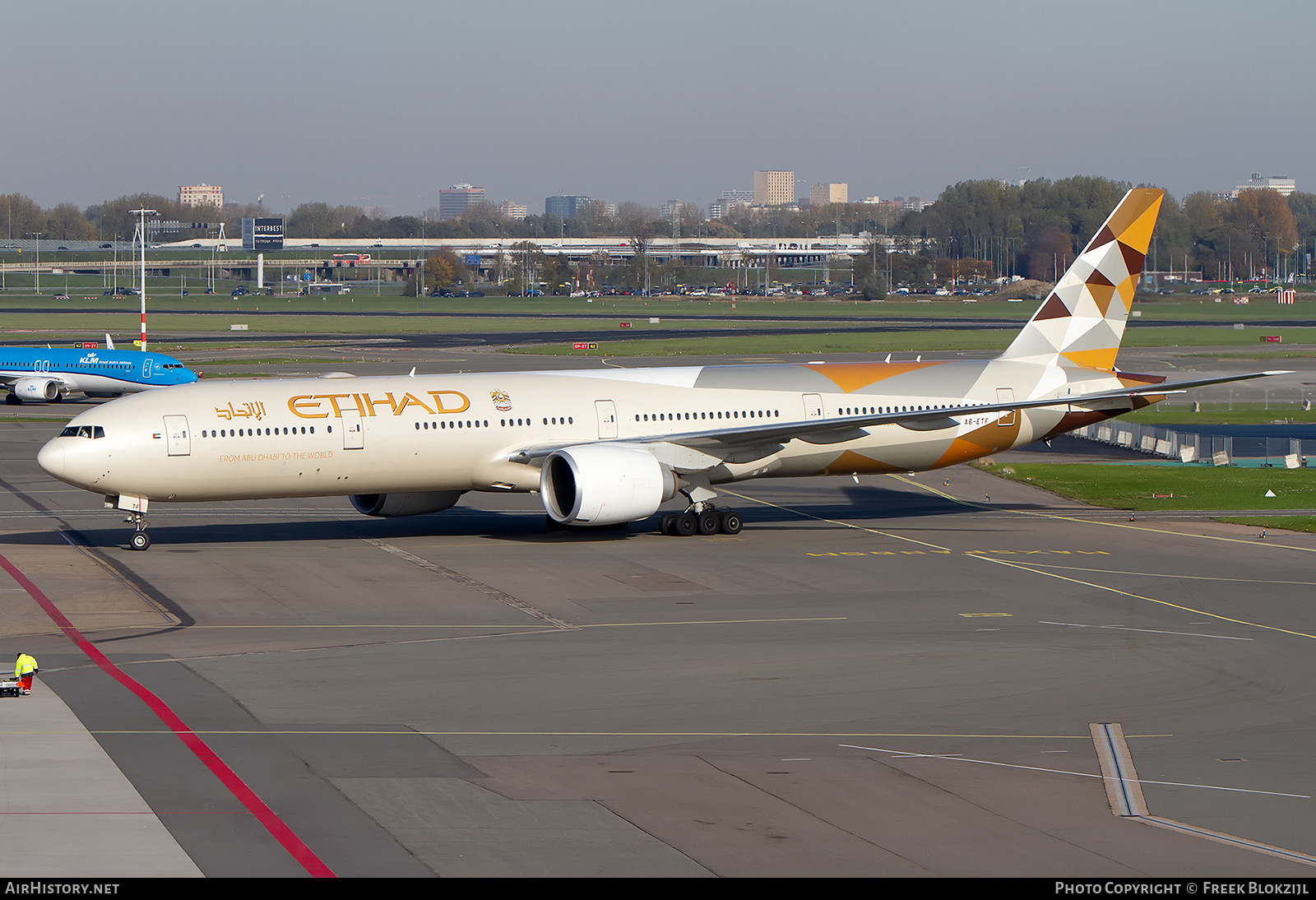 Aircraft Photo of A6-ETF | Boeing 777-3FX/ER | Etihad Airways | AirHistory.net #522139