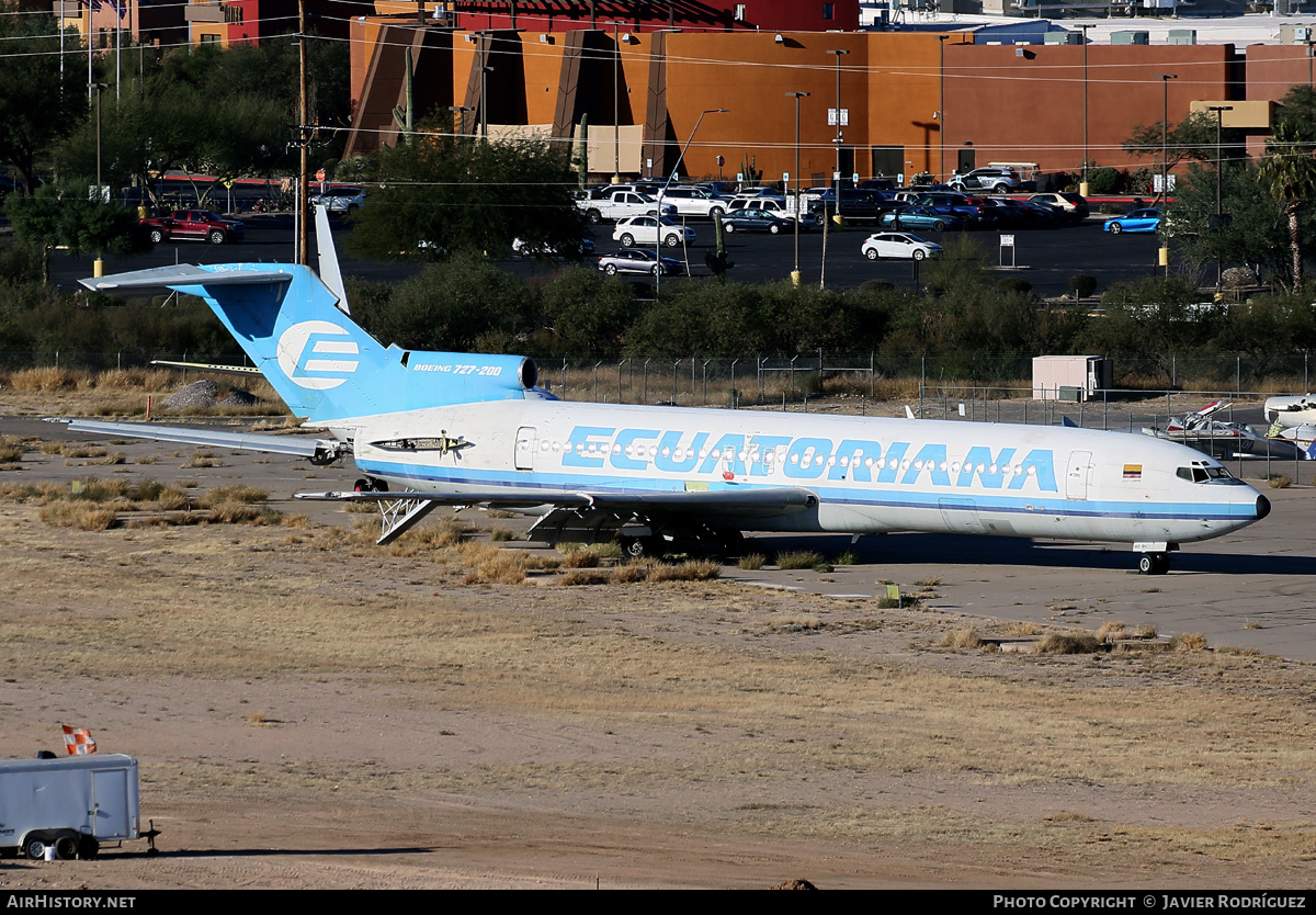 Aircraft Photo of N914PG | Boeing 727-287/Adv | Ecuatoriana | AirHistory.net #522141