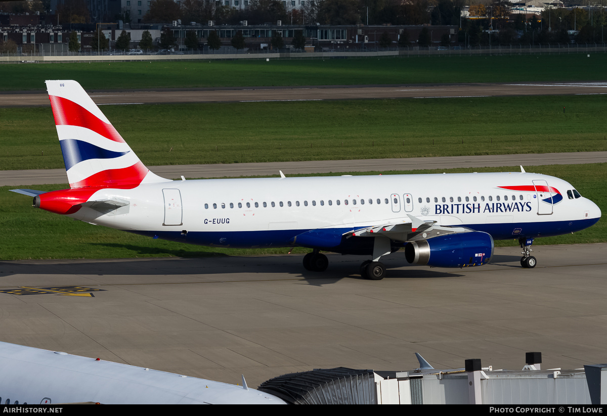Aircraft Photo of G-EUUG | Airbus A320-232 | British Airways | AirHistory.net #522152