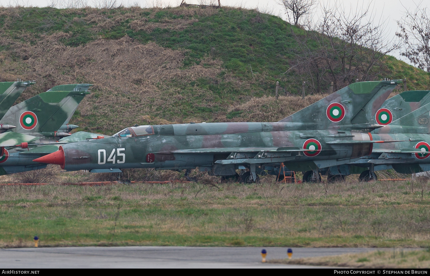 Aircraft Photo of 045 | Mikoyan-Gurevich MiG-21bis | Bulgaria - Air Force | AirHistory.net #522161