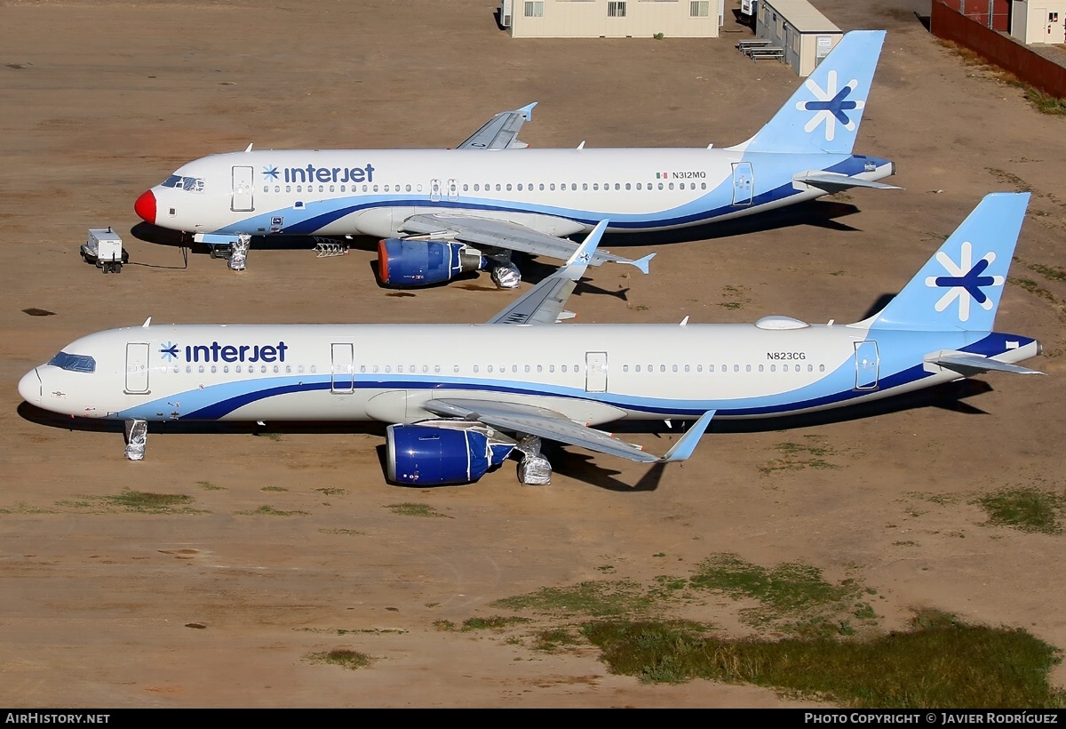 Aircraft Photo of N823CG | Airbus A320-251N | Interjet | AirHistory.net #522165