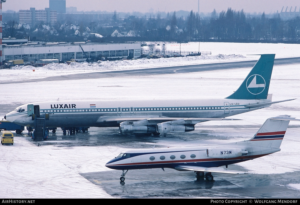 Aircraft Photo of LX-LGU | Boeing 707-344B | Luxair | AirHistory.net #522175