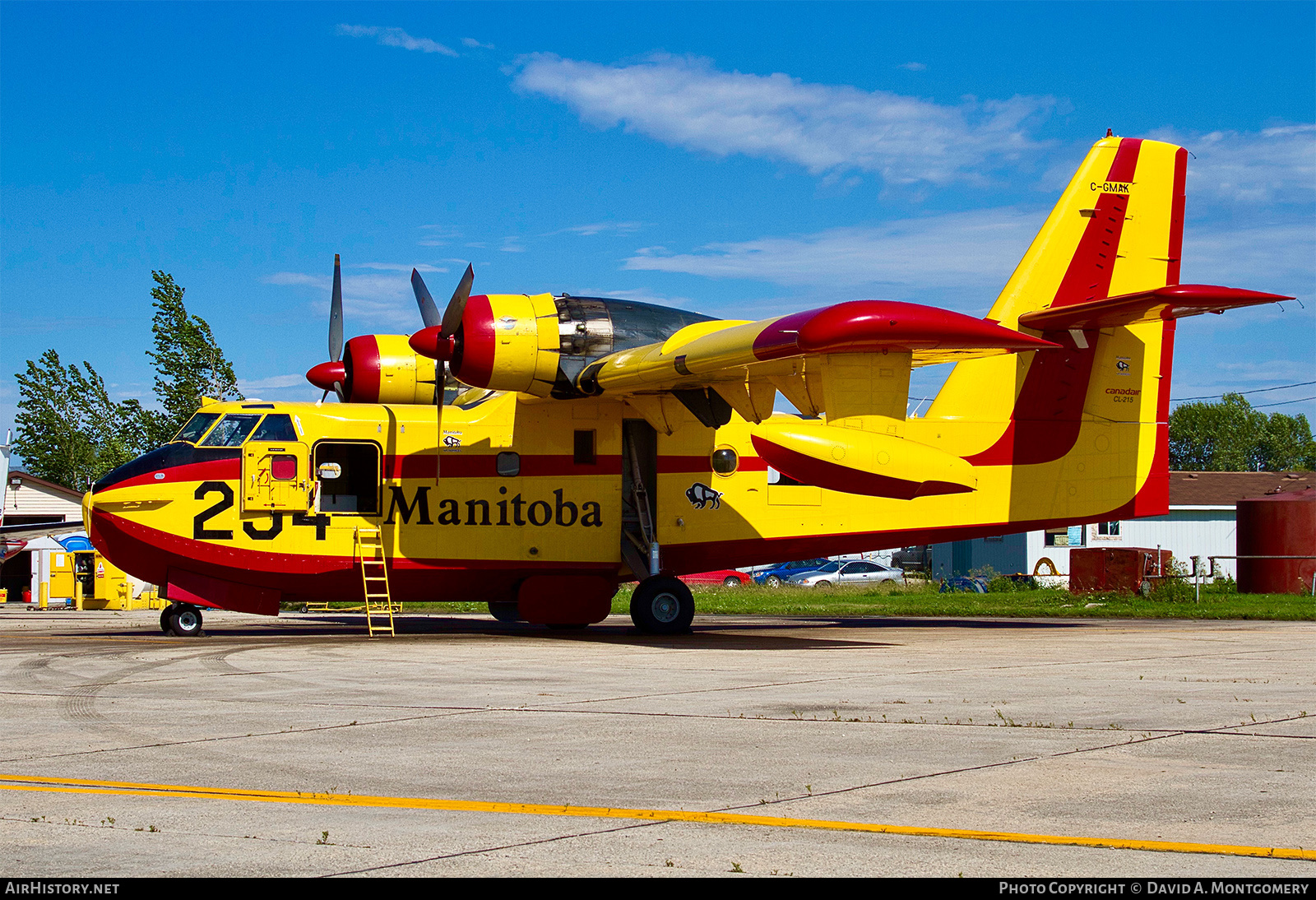 Aircraft Photo of C-GMAK | Canadair CL-215-V (CL-215-1A10) | Manitoba Government Air Service | AirHistory.net #522177