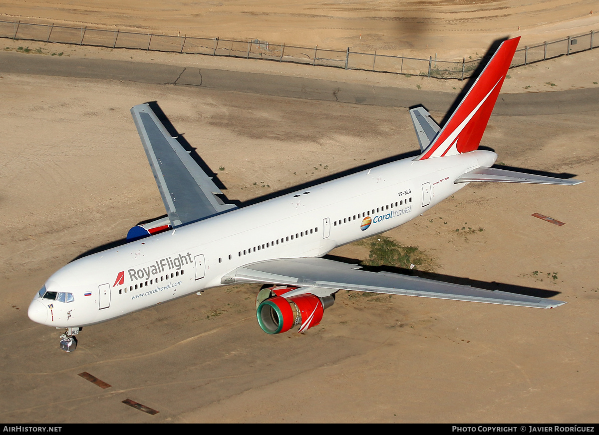 Aircraft Photo of VP-BLG | Boeing 767-3Q8/ER | Royal Flight Airlines | AirHistory.net #522188