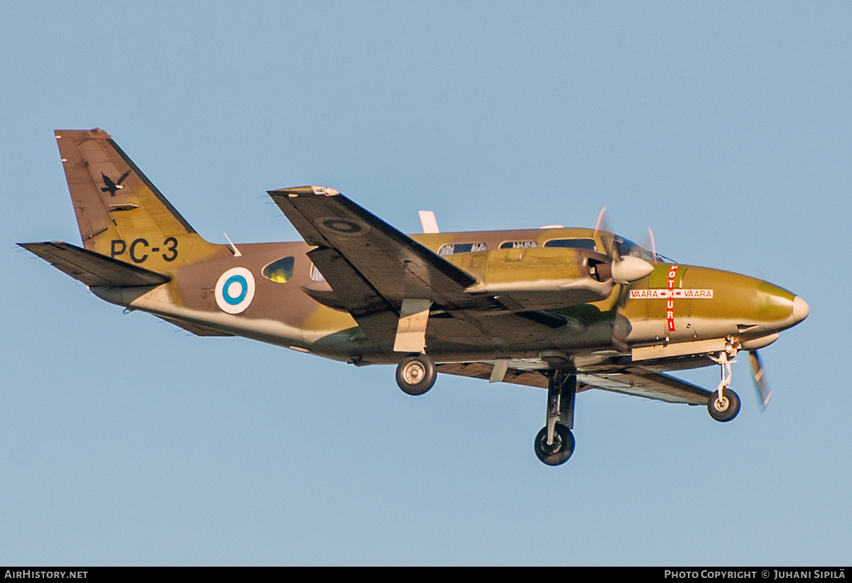 Aircraft Photo of PC-3 | Piper PA-31-350 Chieftain | Finland - Air Force | AirHistory.net #522196