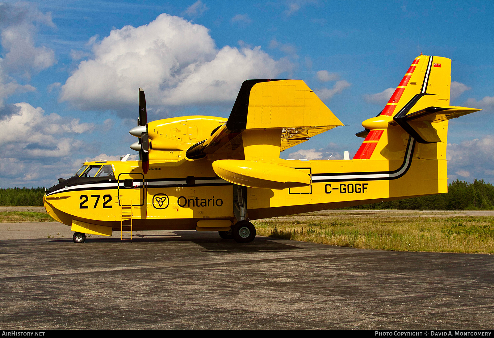 Aircraft Photo of C-GOGF | Bombardier CL-415 (CL-215-6B11) | Ontario Ministry of Natural Resources | AirHistory.net #522206