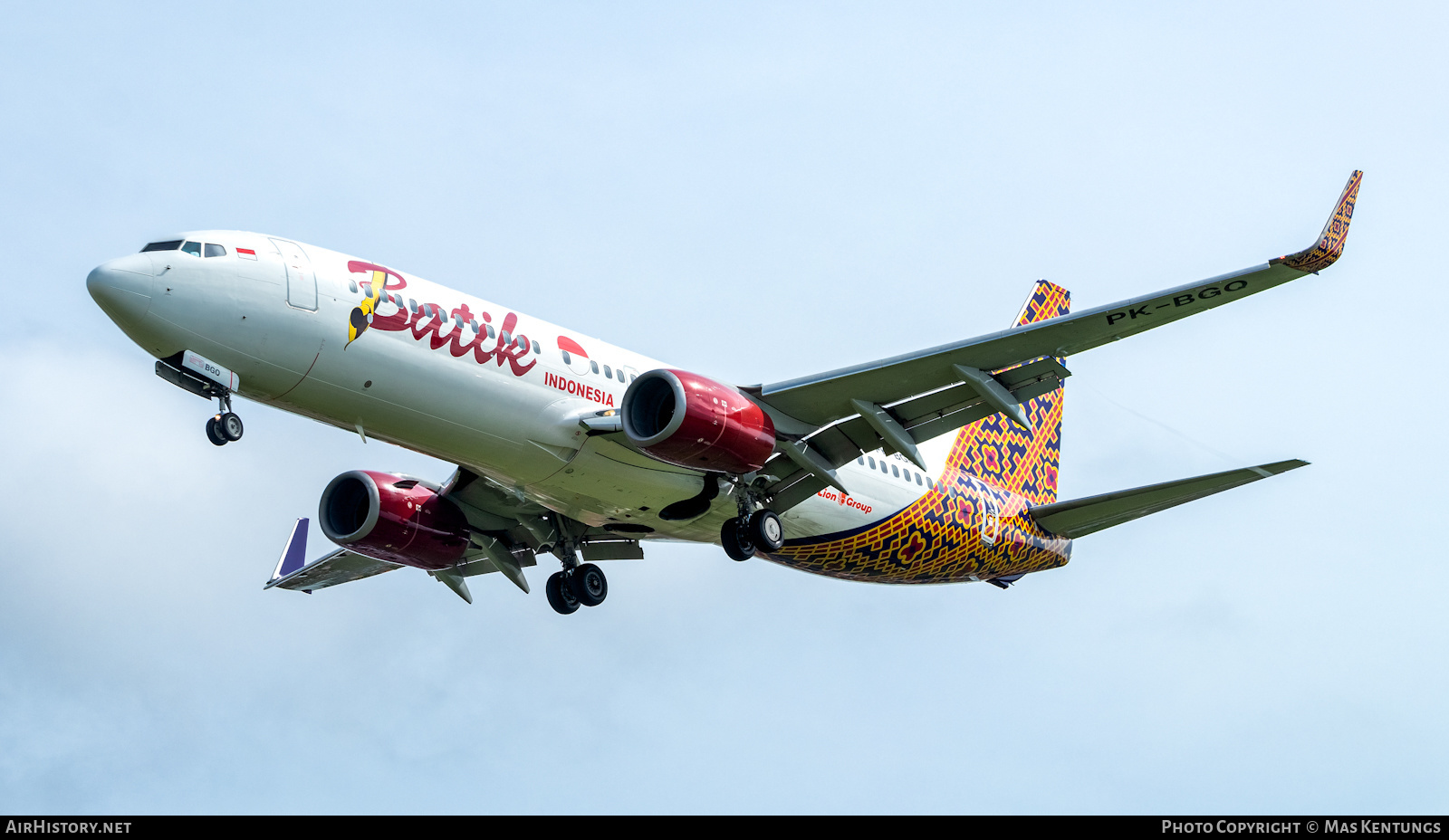 Aircraft Photo of PK-BGQ | Boeing 737-86N | Batik Air | AirHistory.net #522211
