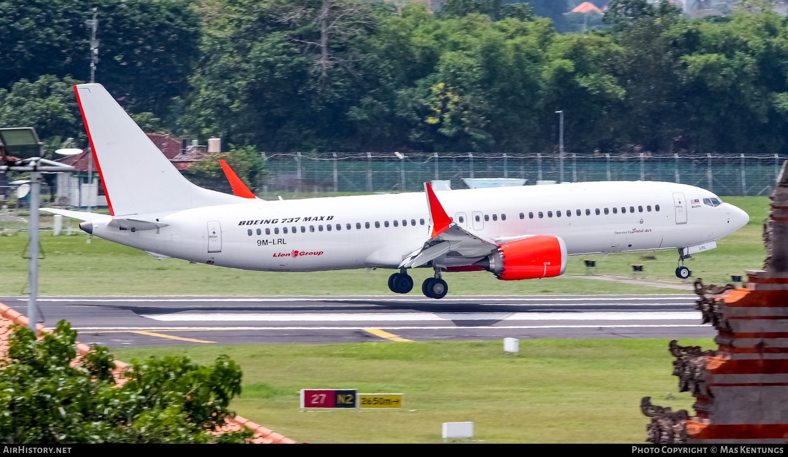 Aircraft Photo of 9M-LRL | Boeing 737-8 Max 8 | Batik Air Malaysia | AirHistory.net #522214