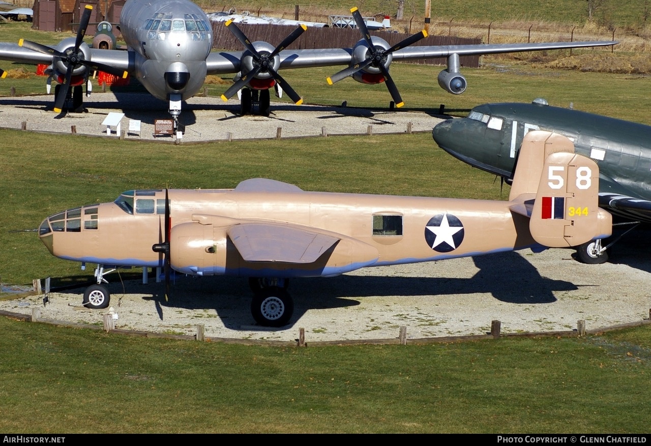 Aircraft Photo of 44-86843 | North American TB-25N Mitchell | USA - Air Force | AirHistory.net #522221