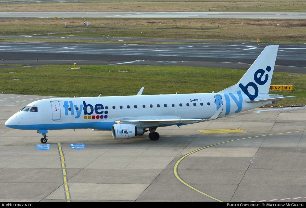 Aircraft Photo of G-FBJE | Embraer 175STD (ERJ-170-200STD) | Flybe | AirHistory.net #522232