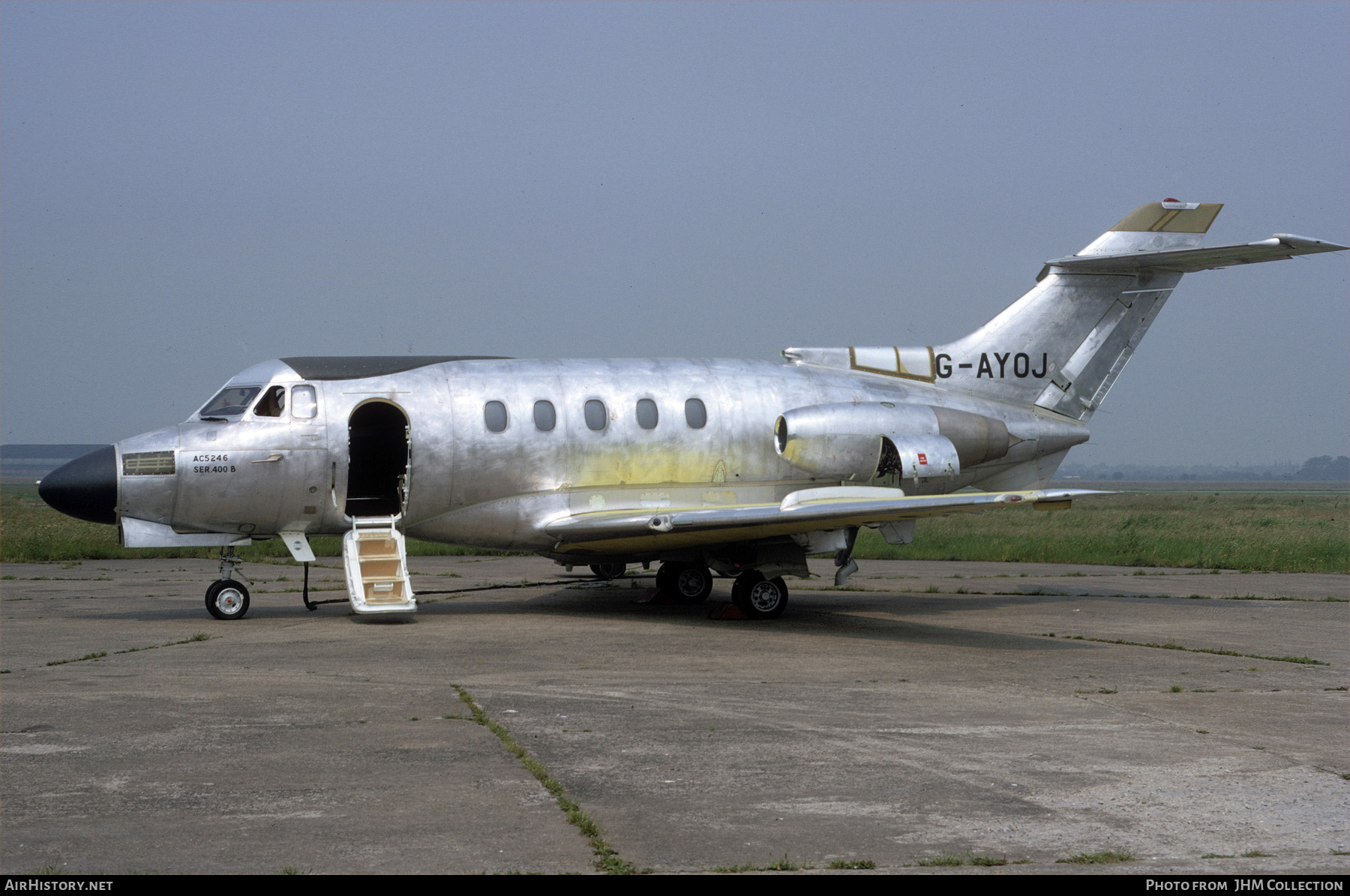 Aircraft Photo of G-AYOJ | Hawker Siddeley HS-125-400B | Hawker Siddeley Aviation | AirHistory.net #522238