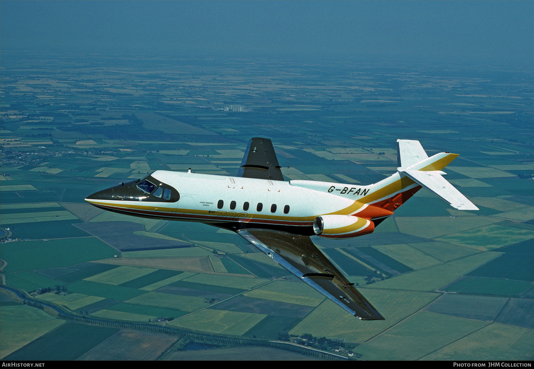 Aircraft Photo of G-BFAN | Hawker Siddeley HS-125-F600B | Hawker Siddeley Aviation | AirHistory.net #522239