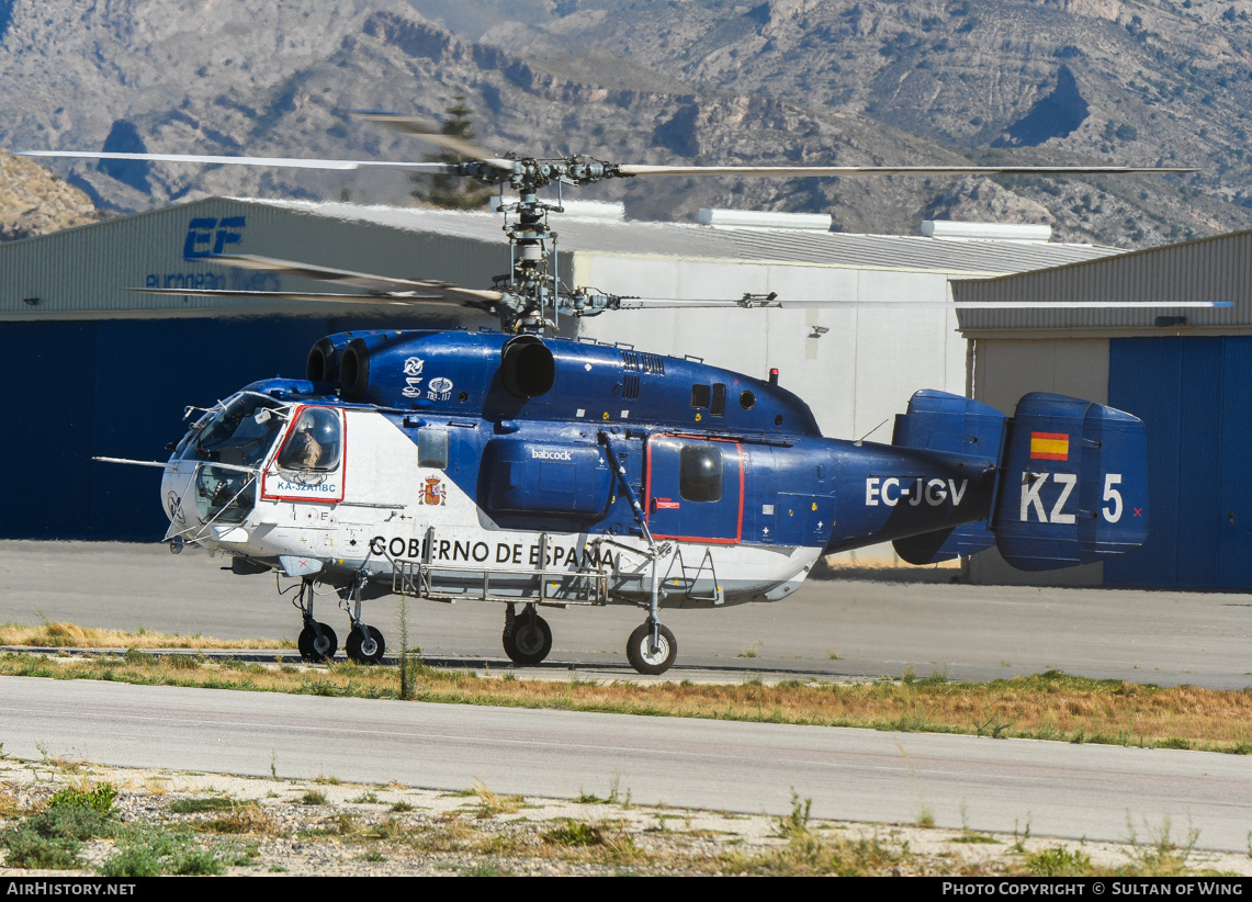 Aircraft Photo of EC-JGV | Kamov Ka-32A11BC | Gobierno de España | AirHistory.net #522246