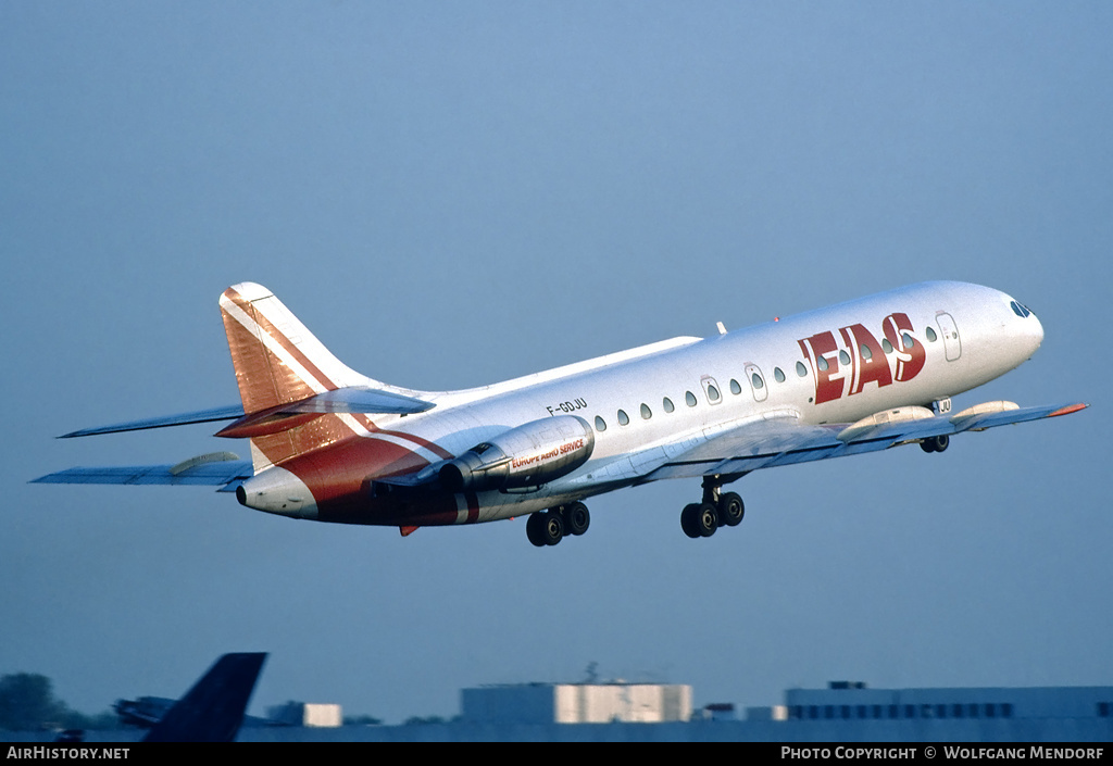 Aircraft Photo of F-GDJU | Sud SE-210 Caravelle 10B3 Super B | EAS - Europe Aero Service | AirHistory.net #522254