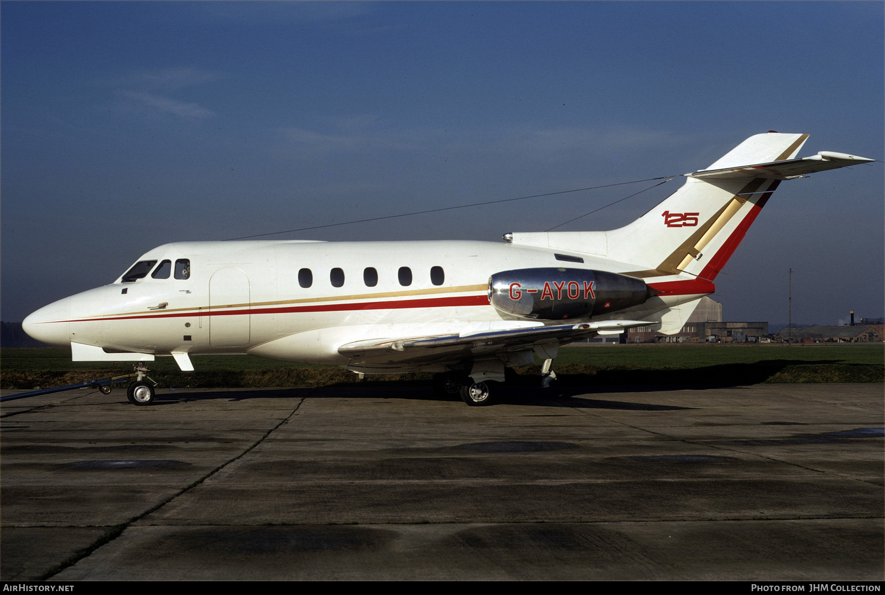 Aircraft Photo of G-AYOK | Hawker Siddeley HS-125-400B | Hawker Siddeley Aviation | AirHistory.net #522257