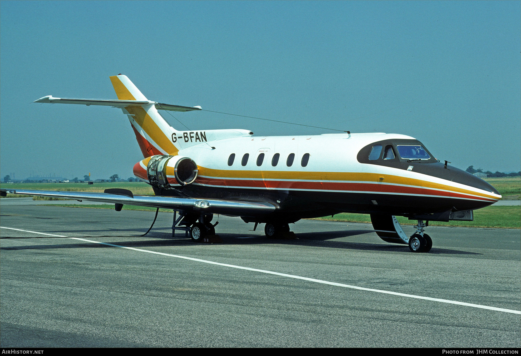 Aircraft Photo of G-BFAN | Hawker Siddeley HS-125-F600B | Hawker Siddeley Aviation | AirHistory.net #522260