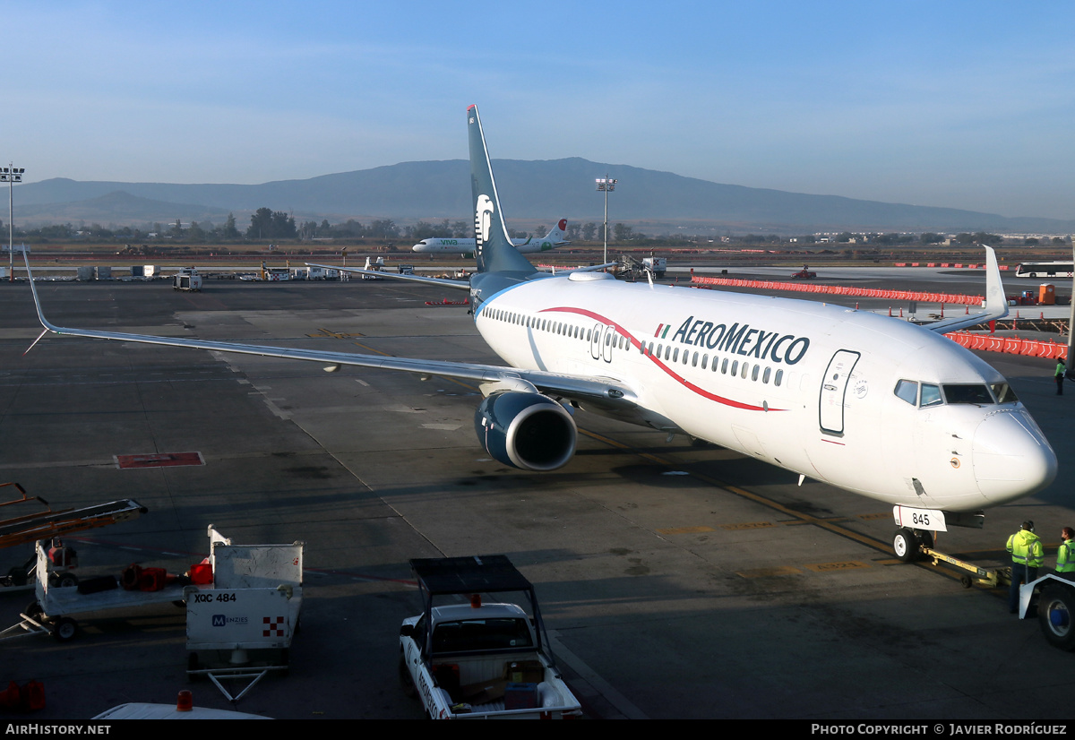 Aircraft Photo of N845AM | Boeing 737-852 | AeroMéxico | AirHistory.net #522261