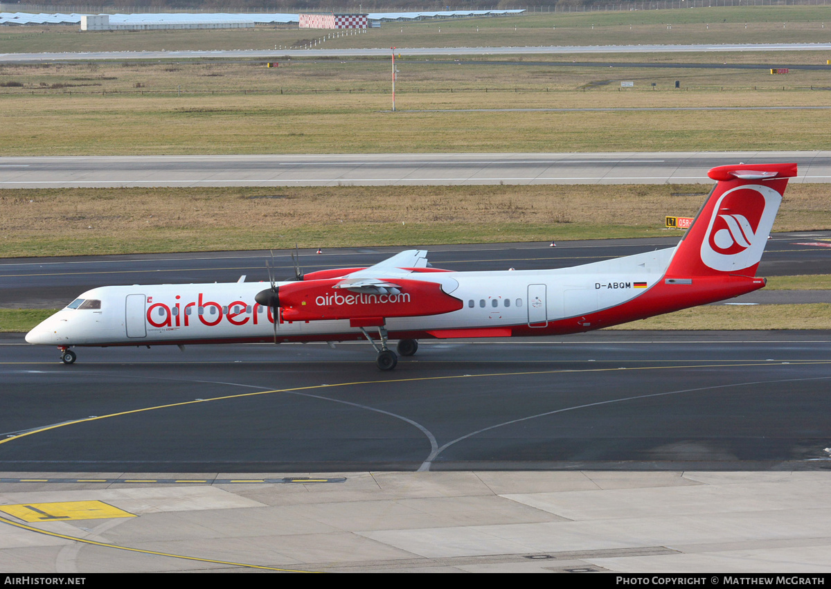 Aircraft Photo of D-ABQM | Bombardier DHC-8-402 Dash 8 | Air Berlin | AirHistory.net #522274