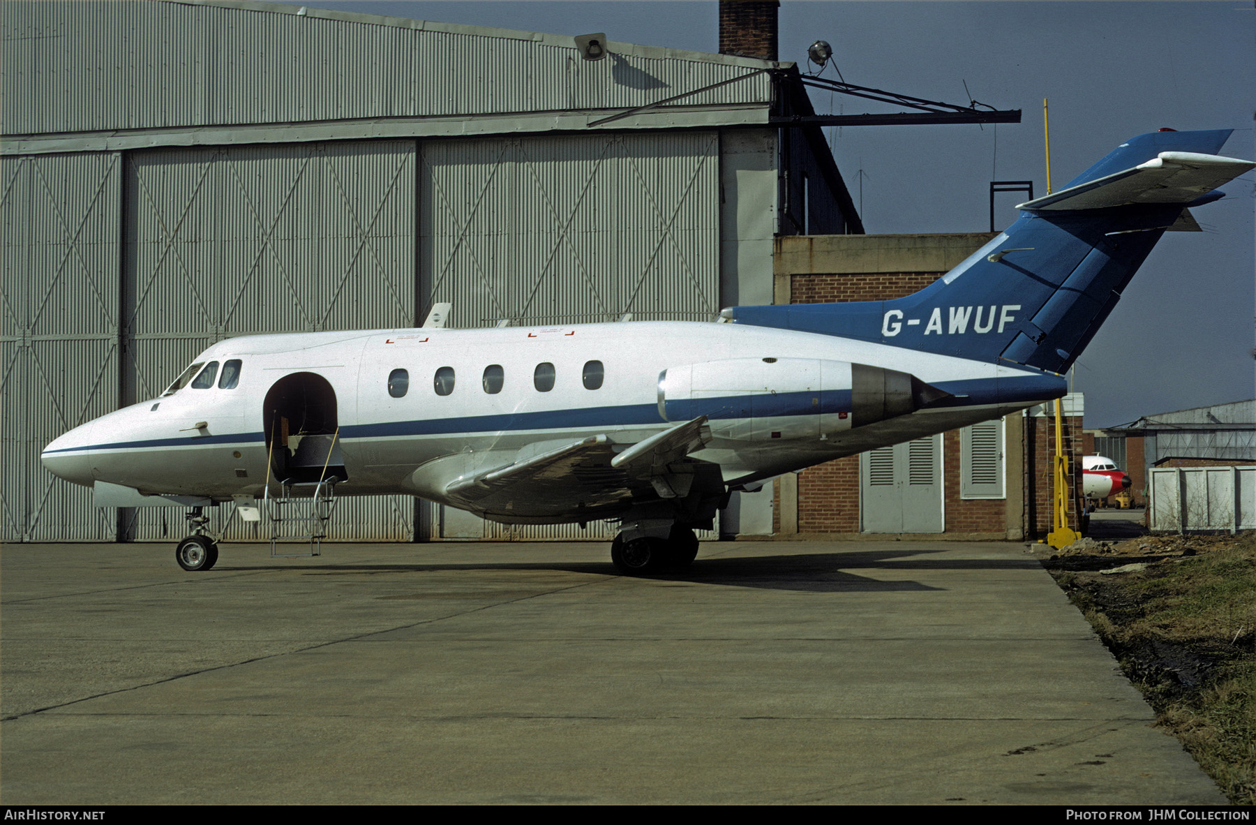 Aircraft Photo of G-AWUF | Hawker Siddeley HS-125-1B/522 | McAlpine Aviation | AirHistory.net #522284