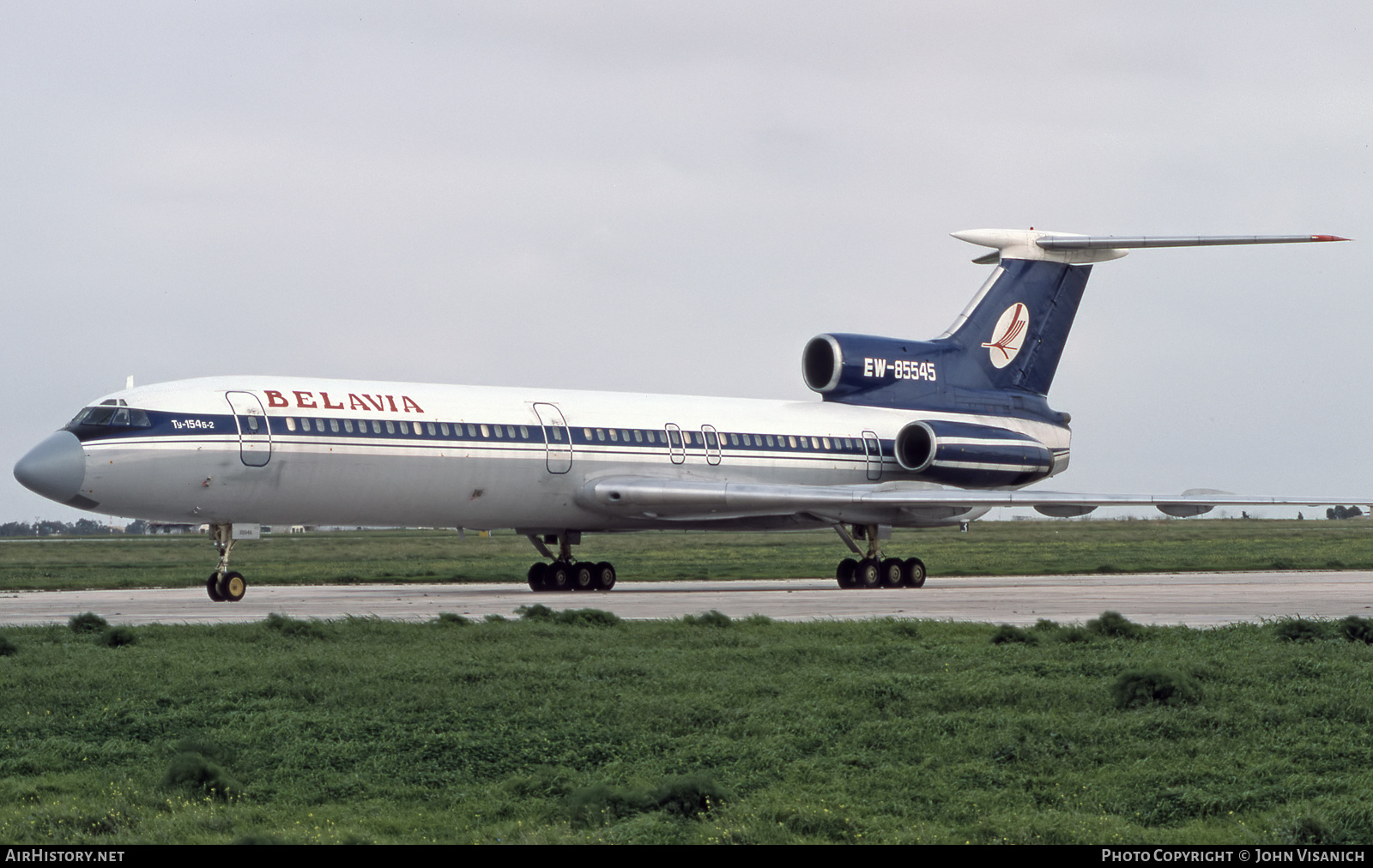 Aircraft Photo of EW-85545 | Tupolev Tu-154B-2 | Belavia | AirHistory.net #522285